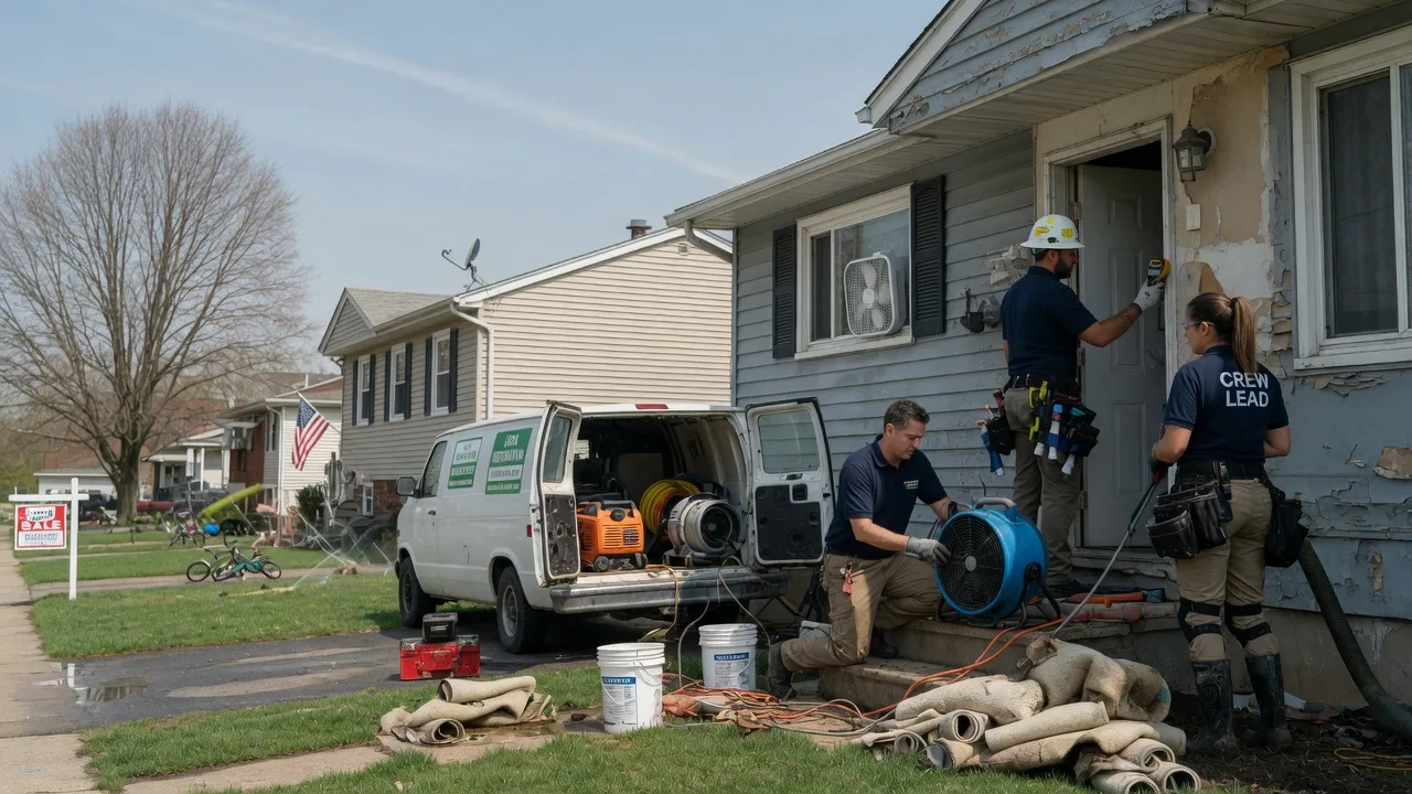Flood Cleanup in Milano, TX near me